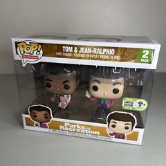 Funko Pop! 2-Pack Tom & Jean-Ralphio ECCC 2018 Exclusive with Pop Protector!