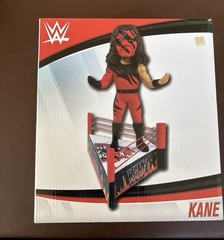 WWE Kane Autographed WrestleMania Bobblehead Figure w/ Ring Base, W16726