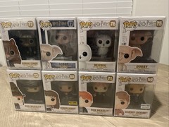 Funko Pop! Vinyl Harry Potter Lot Of 8 Exclusives 77, 17, 76, 75, 72, 80, 71, 59