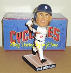 2019 NOAH SYNDERGAARD BOBBLEHEAD BATTER BROOKLYN CYCLONES SGA NEW YORK METS MiLB