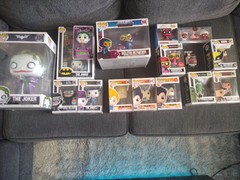 action figures funko pop… None Have Ever Been Taken Out Of Their Box Or Opened