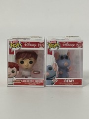 ULTRA RARE CHASE BITTY POPS – Alfredo Linguini & Remy Rat Ratatouille Disney