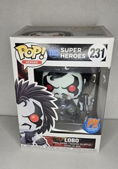 Funko Pop DC Super Heroes LOBO Vinyl Figure #231 Comes with plastic protector