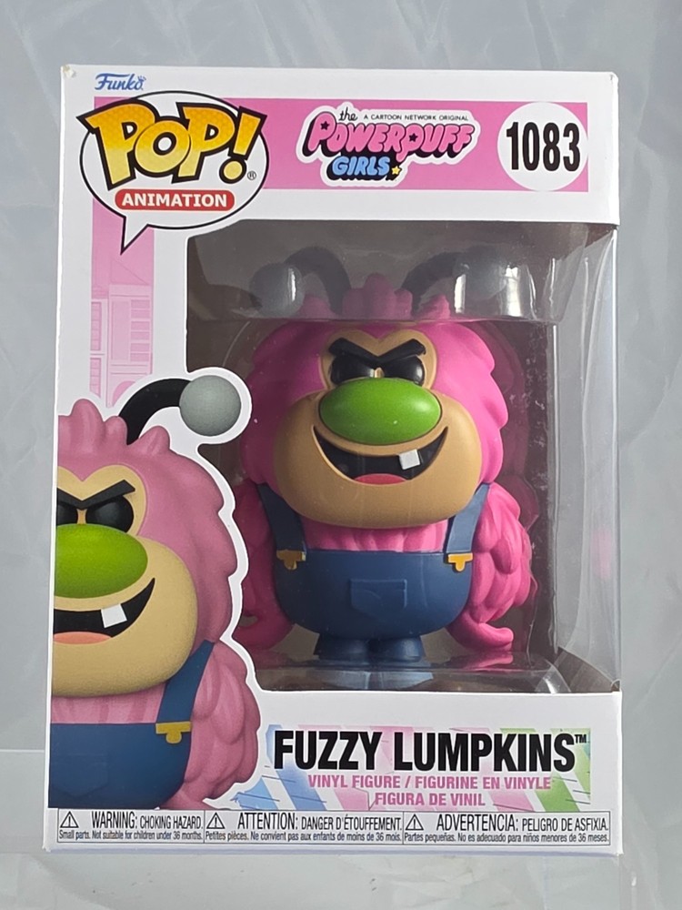 Funko Pop Animation POWERPUFF GIRLS Fuzzy Lumpkins #1083 W/Protector NEW VAULTED