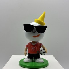 Jack in the Box Mini Soccer World Cup Bobblehead CANADA Jersey! Hot Ones Collab