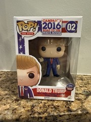 Funko Pop! The Vote Donald Trump Vinyl Figure #02 Politics Campaign 2016