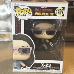 Funko Pop Marvel Deadpool X-23 Sunglasses #1497 BOX DAMAGE