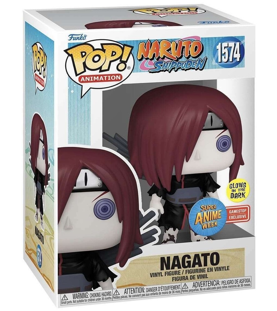 Funko POP! Animation – Naruto Shippuden – Nagato #1574 [Glows in the Dark] Games