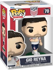 Funko POP! Football: USA – Gio Reyna (World Cup 2026) [New Toy] Vinyl Figure,