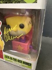 Funko Pop! 1031 Jack in the Box Homer Simpson Tree House of Horror SIGNED NO COA