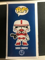 Brand New FUNKO POP 2015 STAR WARS CELEBRATION SHOCK TROOPER #42 Vinyl VAULTED