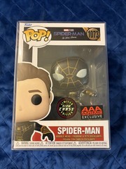 Funko Pop! Marvel Spider-Man No Way Home 1073 Glow Chase NEW IN PROTECTOR