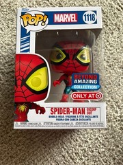 Funko Pop Marvel Spider-Man Oscorp Suit #1118 Target exclusive