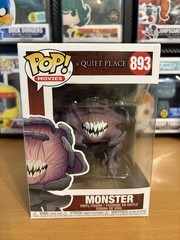Funko Pop! Movies A Quiet Place Monster #893 Vinyl Figure W/Protector!!