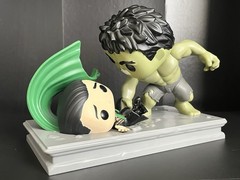 Funko Pop! Moments: Marvel #362 – Hulk Smashing Loki – (Walgreens Exclusive)