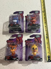 Lot of 4 Five Nights at Freddy’s 2” Action Figures New in Package Jazwares FNAF