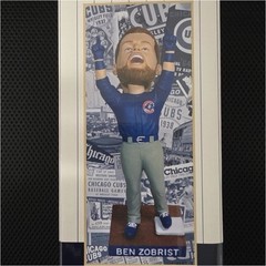BDA Sports Ben Zobrist Bobblehead Chicago Cubs 150 Years MLB w/ Box 2026