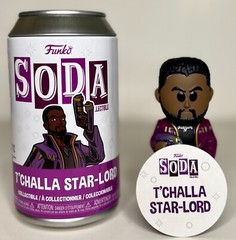 Funko Soda Marvel What If…? T’Challa Star Lord Common