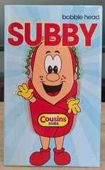 Cousins Subs Subby Bobblehead Mascot Figure Figurine Advertising Promo – NEW