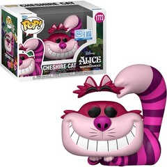 Pop Alice In Wonderland Cheshire Cat Black Light Funko Shop 1059 with Protector