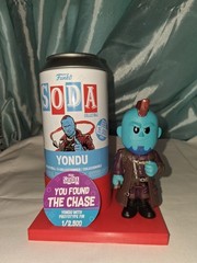 Funko PoP! Soda Figure Yondu w/ Protype Fin Chase 1/2,500 w/Stand Free Shipping!
