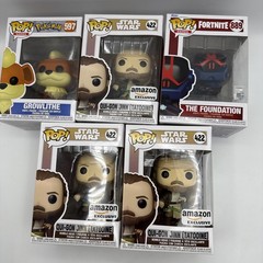 Funko Pop Vinyl Collection Misc Lot Of 5 Brand 3- 422, 1-889, 1-597 New Sealed!!