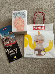 New SDCC POPMART 100% Authentic Big Into Energy V3 Labubu 1 Pcs blind Box Sealed