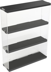 Duvindd Acrylic Display Case for Collectibles, Wall Mounted Funko POP Shelves, C