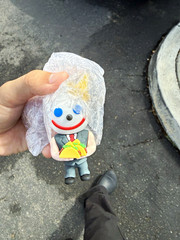 Jack in the Box Jack in the Box Mascot jibbie keychain tack buff guy
