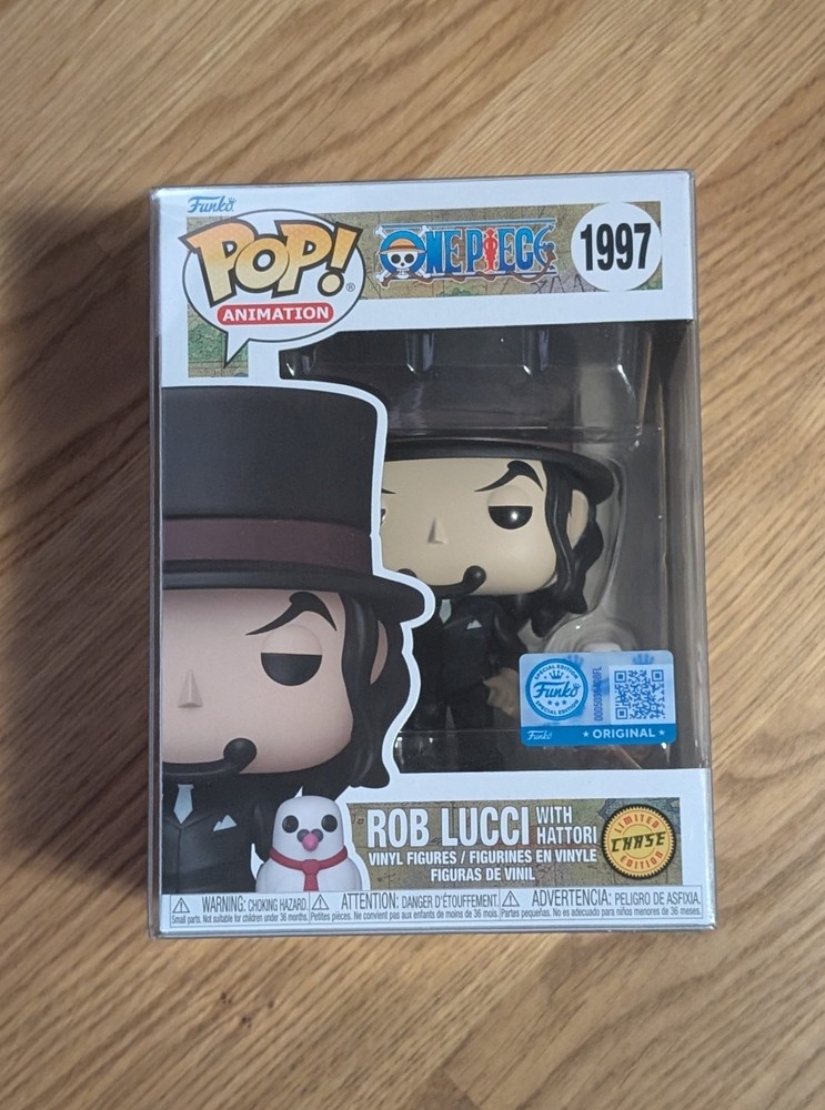 Funko POP! One Piece – Rob Lucci With Hattori #1997 Chase Variant