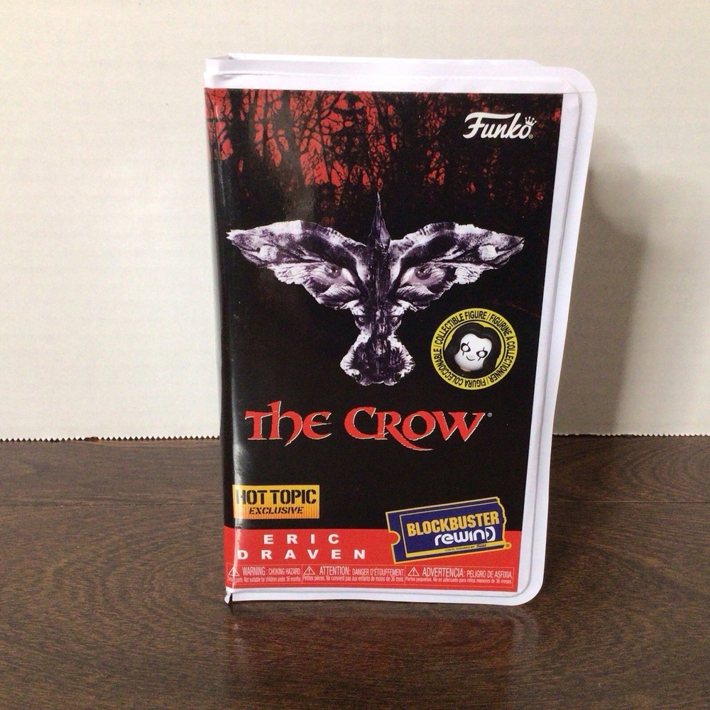 Funko Blockbuster Rewind: The Crow – Eric Draven Figure – Box Lunch/Hot Topic
