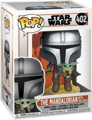 Funko Pop! Star Wars: The Mandalorian – Mandalorian Flying with The Child