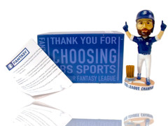 Fantasy Baseball “2018 League Champion” Bobblehead Trophy 7″ by CBS Sports, New