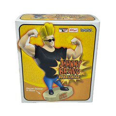 2002 JOHNNY BRAVO BOBBLEHEAD NEW IN ORIGINAL BOX KEEBLER KELLOGG’S