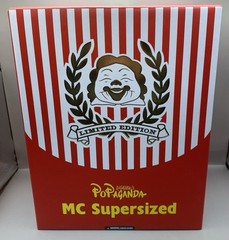 Mindstyle x Popaganda Ron English MC Supersized Black Light Magic Yellow 10″
