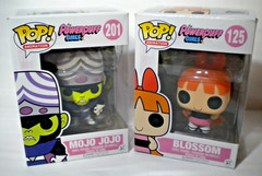 Funko Pop PowerPuff Girls Blossom 125 Mojo Jojo 201 Complete w/ Box Power Puff