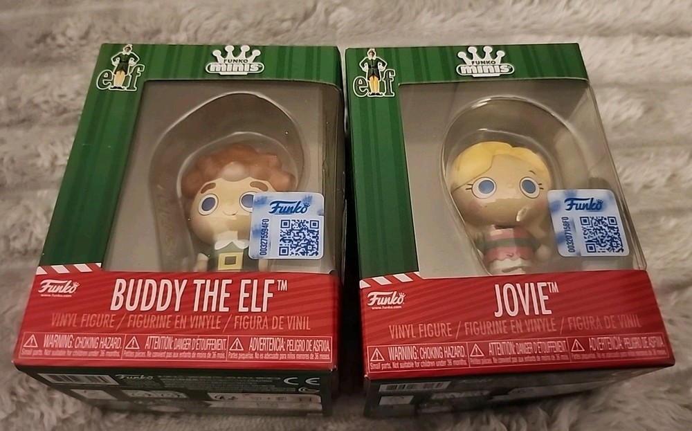 Buddy the Elf and Jovie Set of 2 – Funko Minis