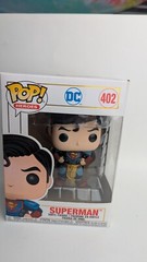 Funko Pop Superman #402 DC Universe Vinyl Figure Box Damaged Man of Steel