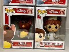 Funko Pop! Disney Pixar Ratatouille Set (Remy Chase, Remy, Emile, Alfredo)