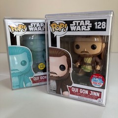 Funko Pop Qui Gon Jinn 128 New York Comic Con Exclusive Star Wars Nycc 2000 Pcs