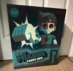 Mondo Scott Pilgrim Takes Off Scott Pilgrim Vinyl Figure Boxed, Fist Launch