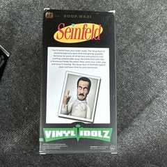 Vinyl Idolz Seinfeld The Soup Nazi Vinyl Figure Box #17 Original Opened 14+