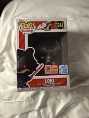 SDCC 2026 Funko Pop! Persona 5 Royal Loki #1244 CON Sticker IN HAND + Protector