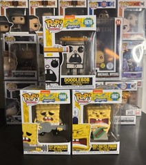SpongeBob SquarePants Funko Pop! Bundle #1670 #1666 #1667 Lot Of 3