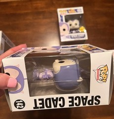 Funko Pop! Duck Dodgers 127 GITD, 142 & Chase, 143 Marvin, 144 K-9 & 207 MJ Frog