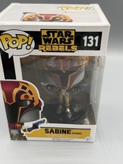 Funko Pop Star Wars Rebels Sabine Masked #131 Vinyl Bobble-Head Figure NIB