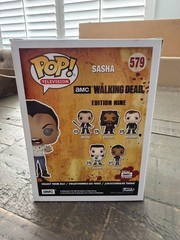 VAULTED Funko The Walking Dead “Walker” Sasha #579 Exclusive WITH PROTECTOR