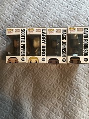 Funko Pop! USA Basketball Dream Team 4 Figure Set Exclusive NEW In Box