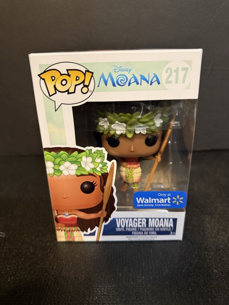 FUNKO POP ! VOYAGER MOANA 217 WALMART EXCLUSIVE DISNEY MOANA N01