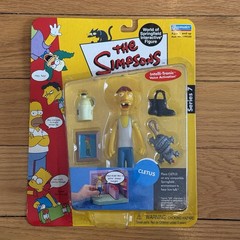 Playmates The Simpsons World of Springfield Cletus Interactive Figure Series 7